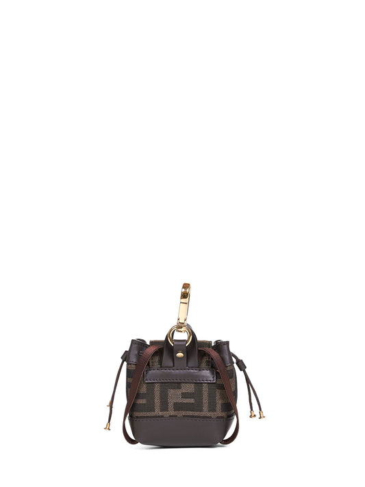 Charm Nano Backpack Charm marrone