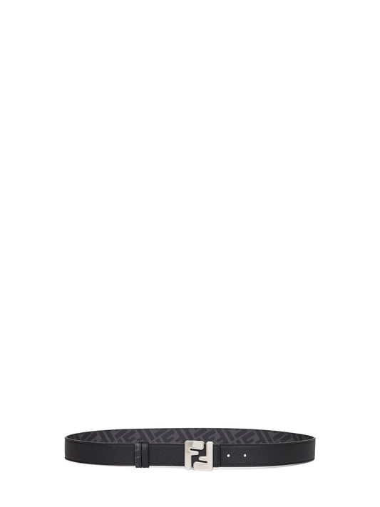 Black Squared FF reversible belt