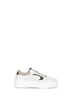 White leather Fendi Force sneakers