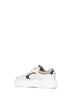 White leather Fendi Force sneakers