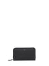 Black Selleria zip-around wallet