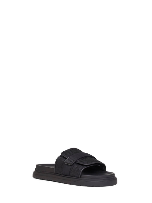 Slide Fendi Chunky nere
