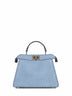 Mercury blue Peekaboo ISeeU Small handbag<BR/>