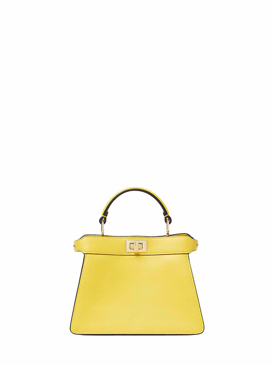 Broom yellow Peekaboo ISeeU Petite bag