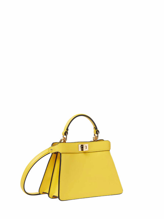 Broom yellow Peekaboo ISeeU Petite bag