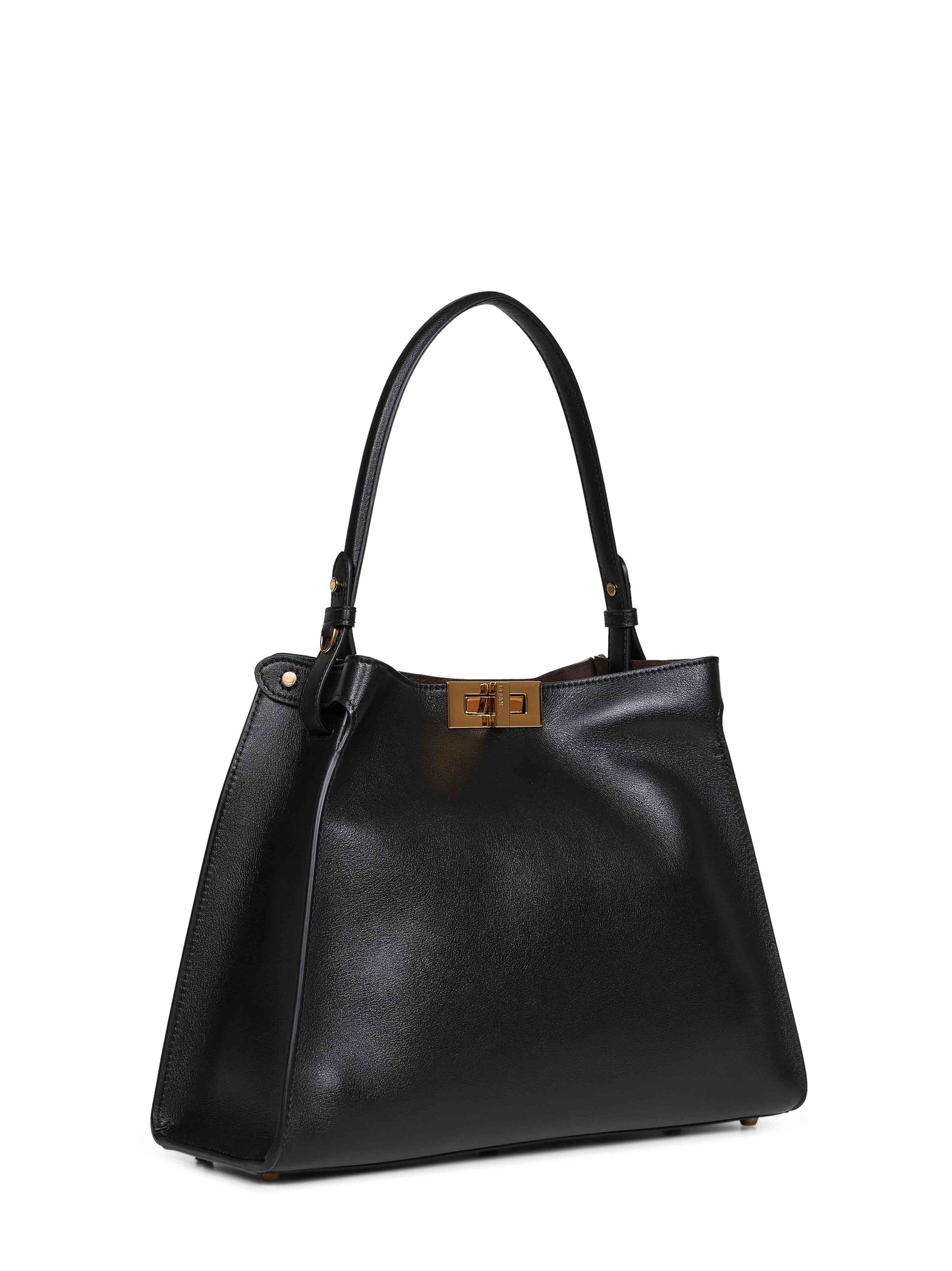 Black and chocolate Fendi Way Medium handbag