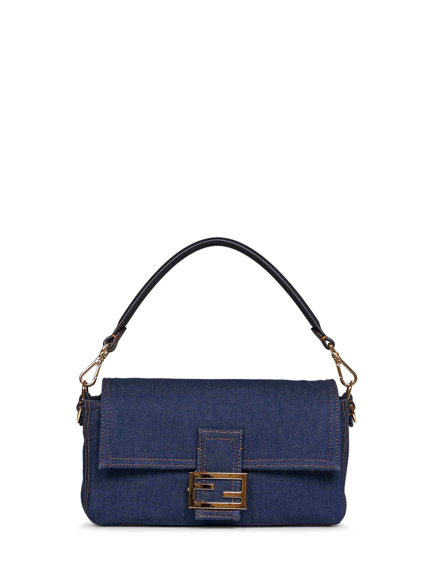 Borsa a spalla reversibile Baguette blu