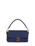 Borsa a spalla reversibile Baguette blu