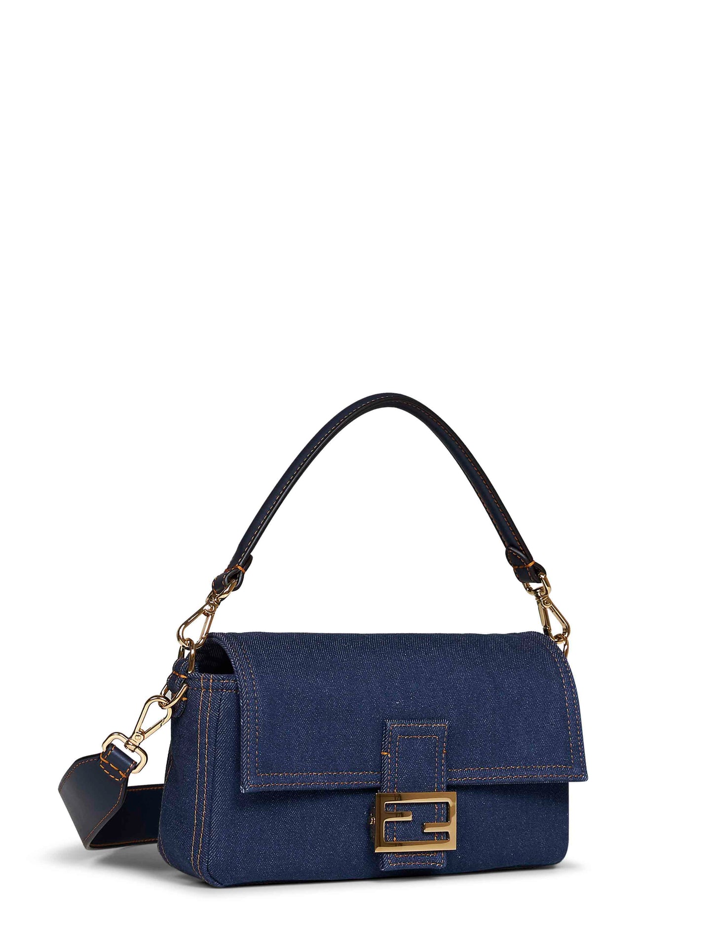 Borsa a spalla reversibile Baguette blu