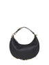 Fendigraphy black leather bag