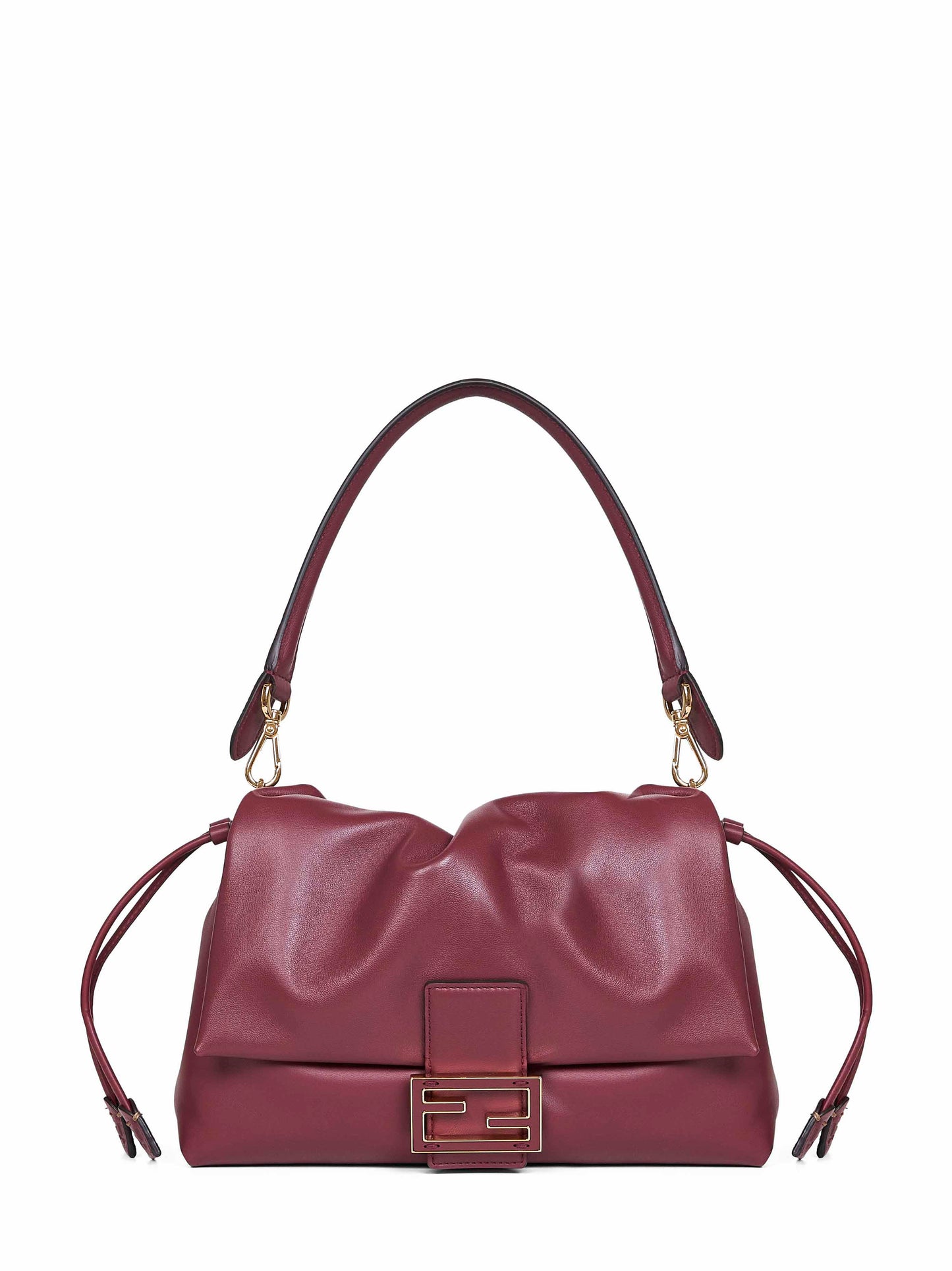 Borsa Mamma Baguette Medium bordeaux