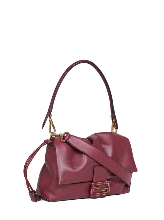 Borsa Mamma Baguette Medium bordeaux