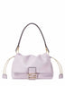 Borsa Mamma Baguette Medium viola anemone