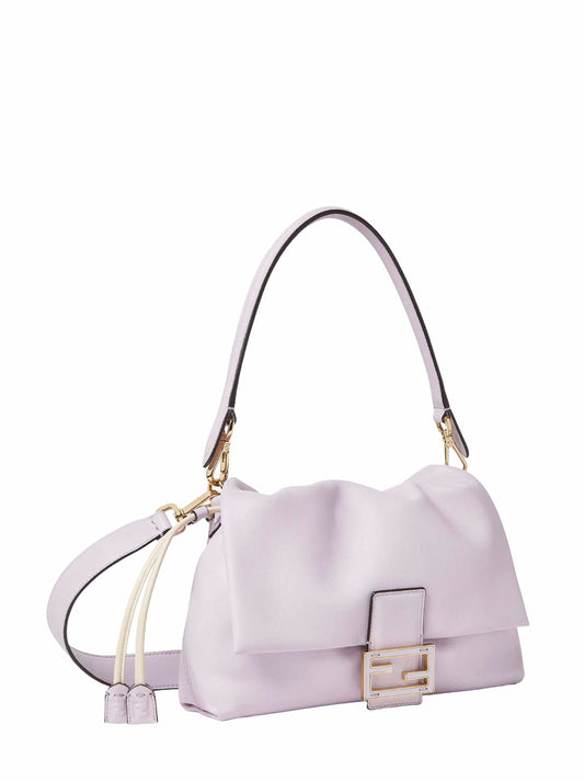 Anemone purple Medium Baguette Mamma bag