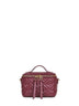 Burgundy Fendi Vanity mini bag