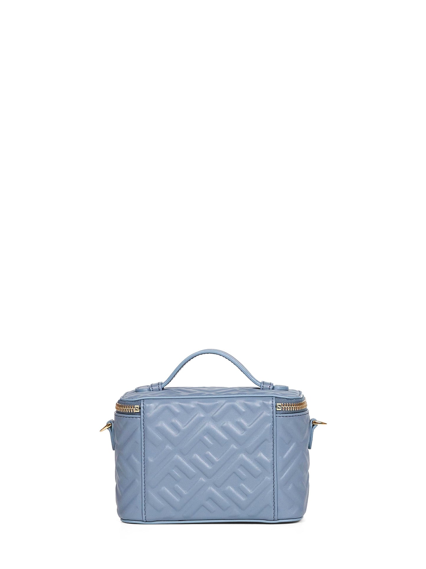 Minibag Fendi Vanity azzurro mercurio