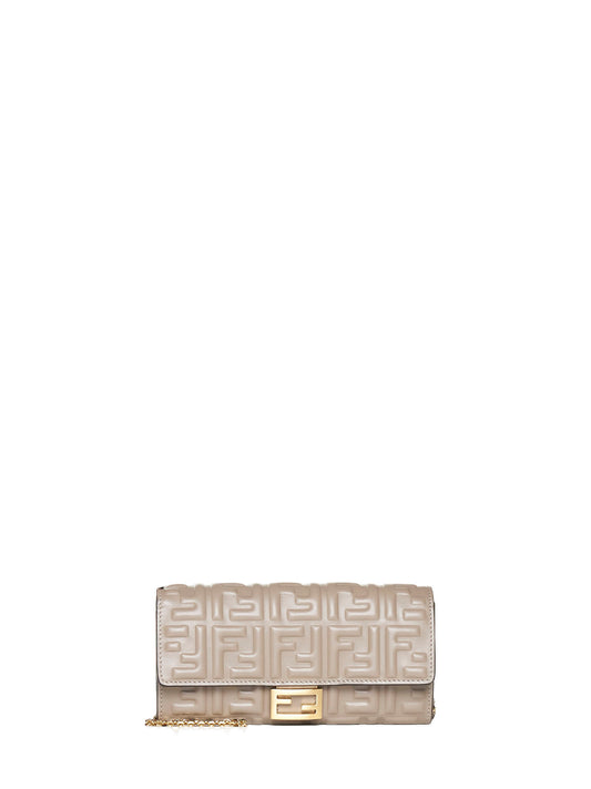 Portafoglio in nappa tortora