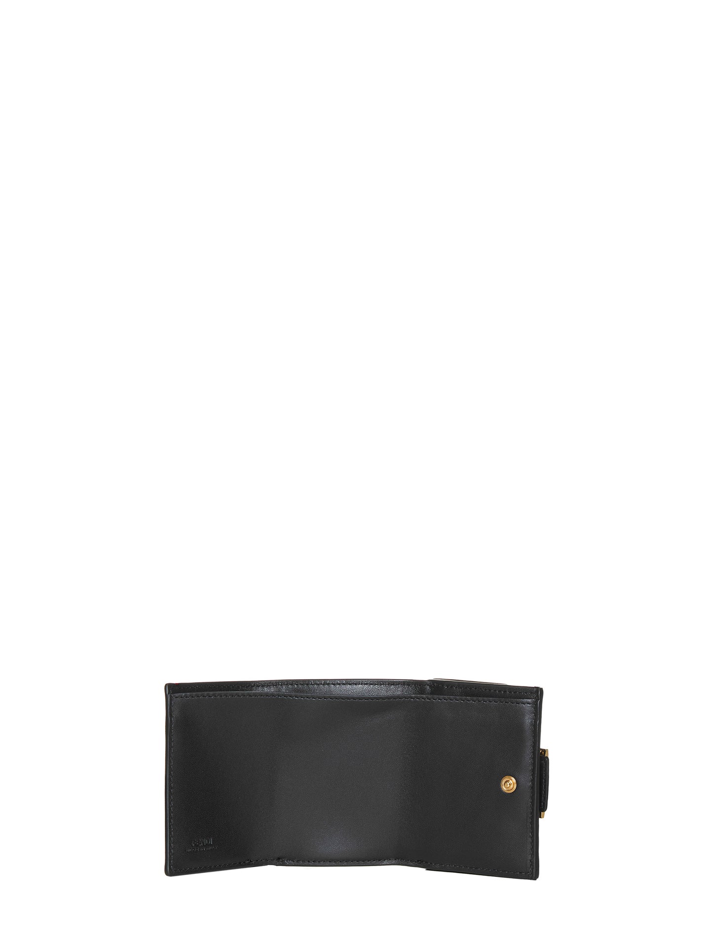 Portafoglio micro trifold in pelle FF