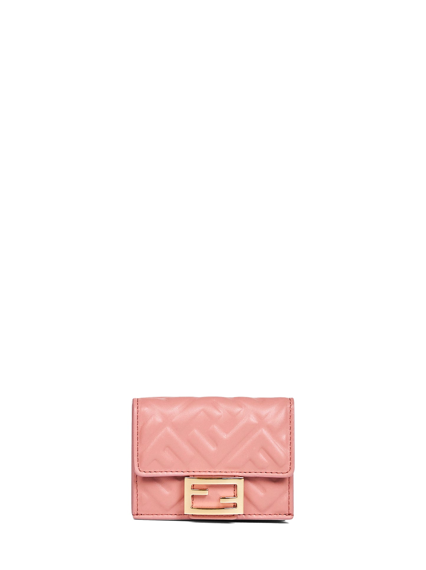 Pink Micro Trifold Baguette wallet