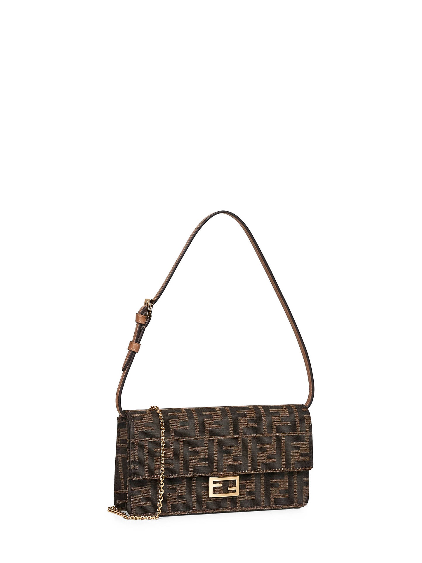 Minibag Wallet On Chain Baguette marrone