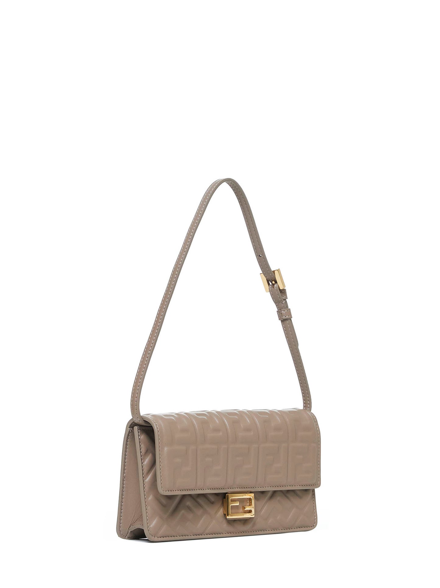 Borsa in pelle tortora