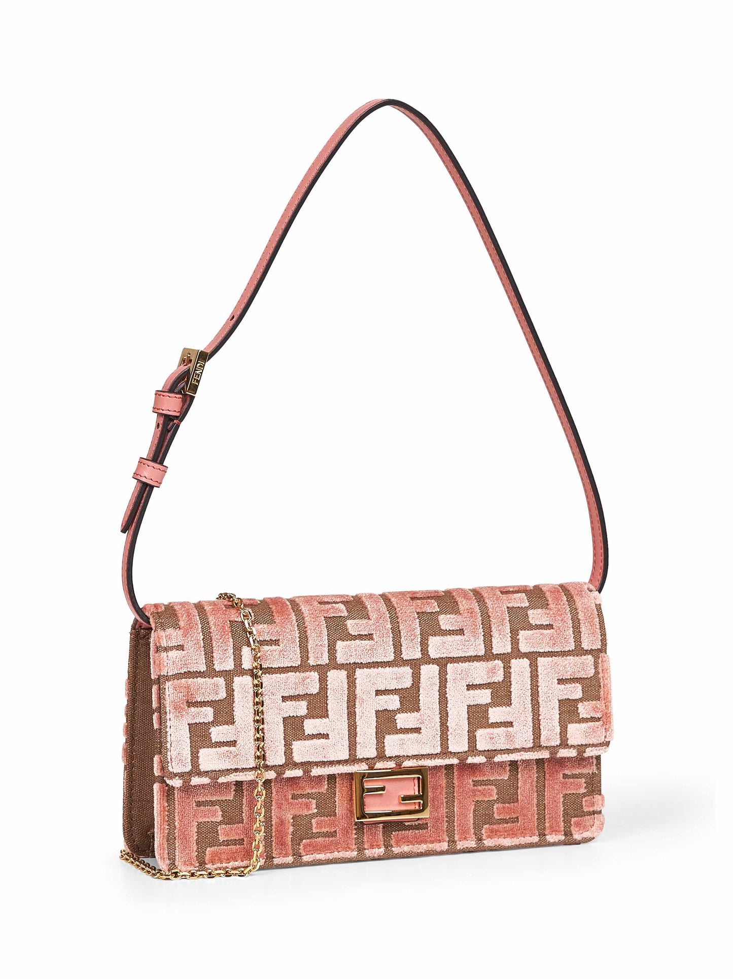 Minibag Wallet On Chain Baguette rosa