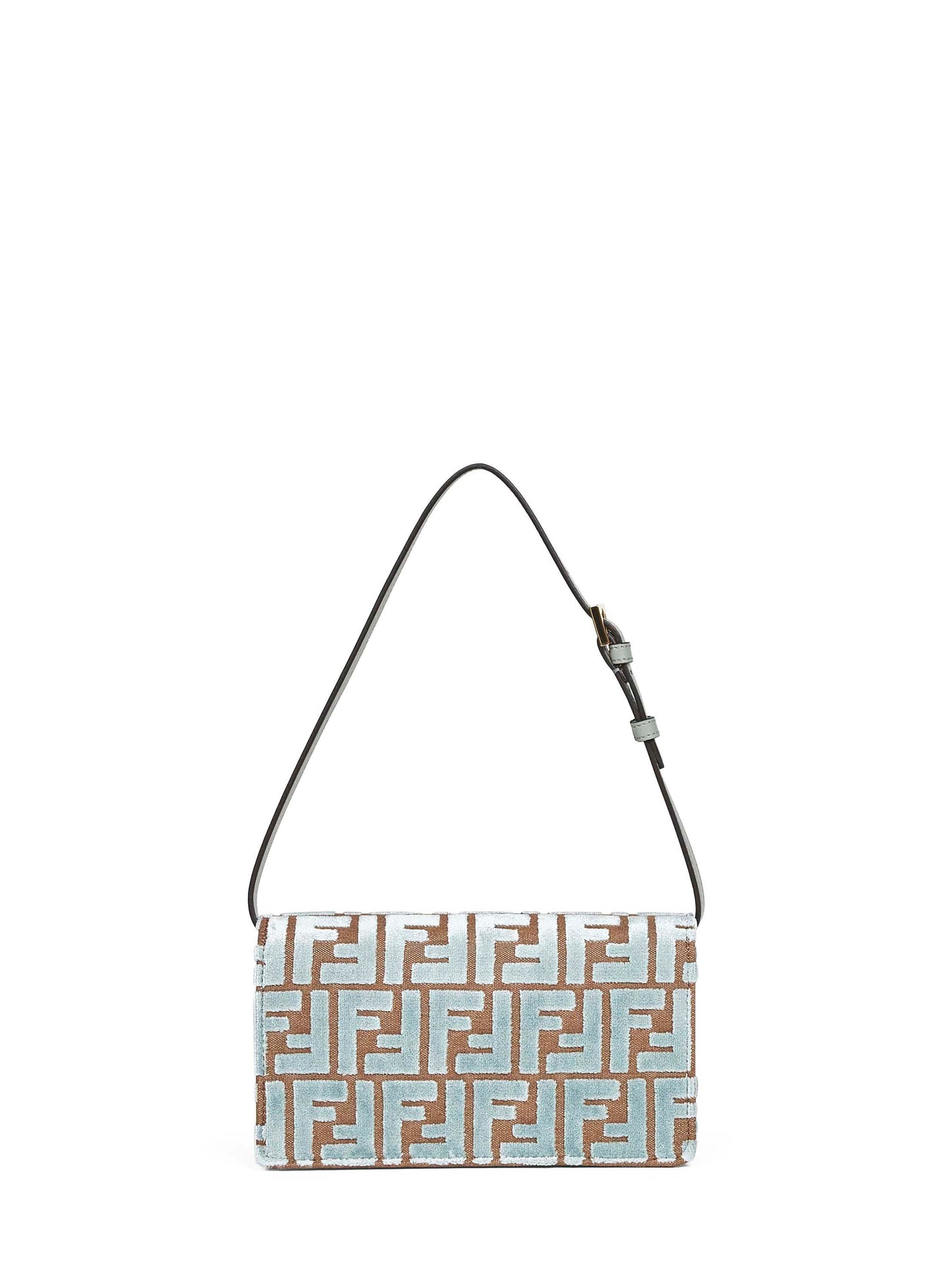 Minibag "Wallet On Chain Baguette" verde matcha