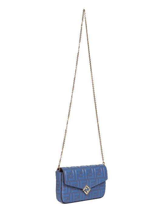 Minibag Wallet On Chain FF Diamonds blu