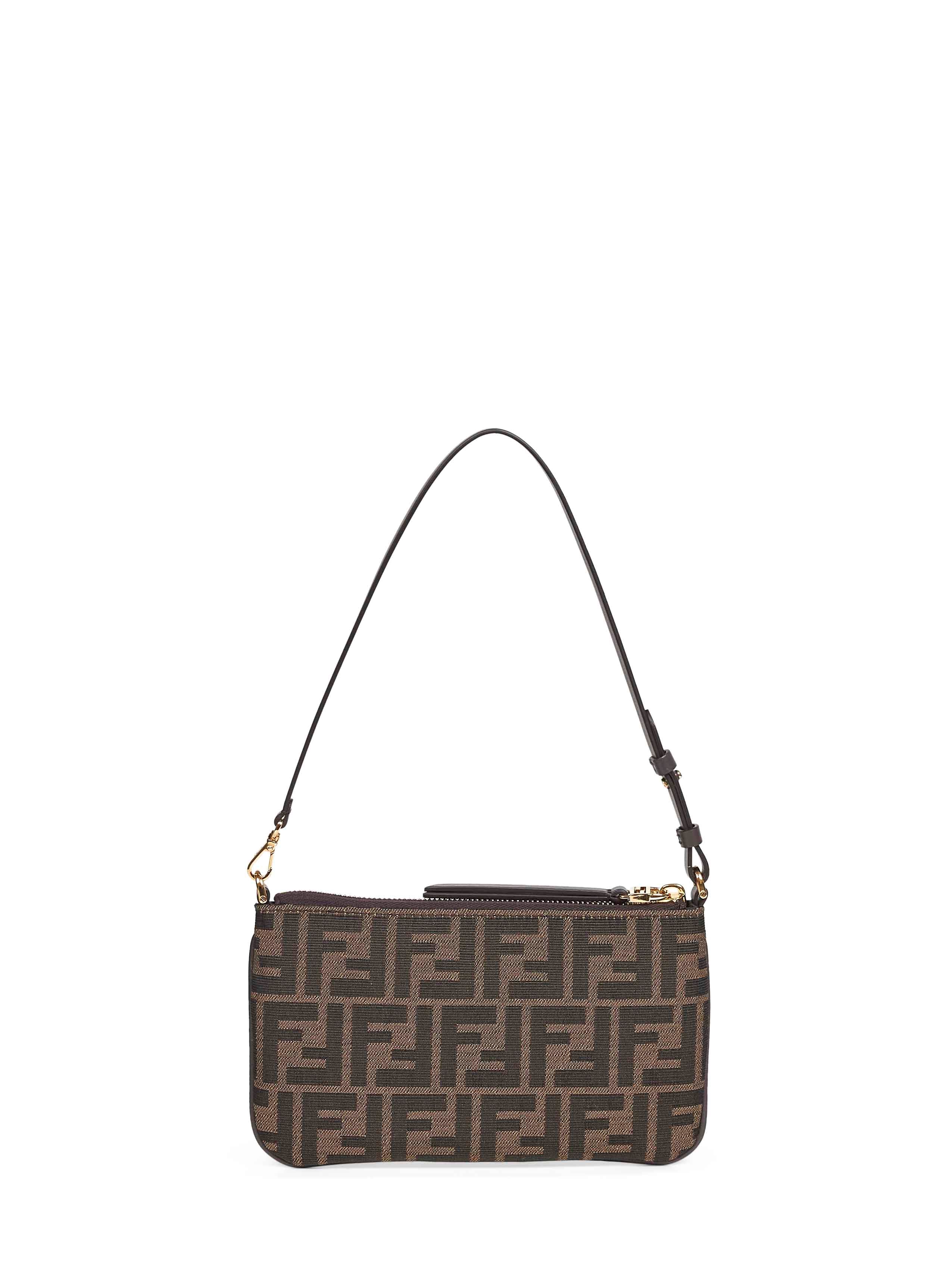 Brown Flat Baguette Pouch bag – Daniello.com