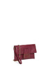 Burgundy Mamma Baguette Pouch clutch