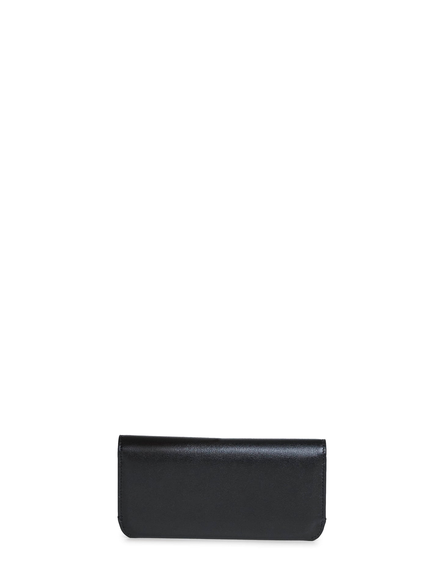 Black leather Fendi Way Continental wallet