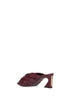 Sandali slide Fendi Arco bordeaux