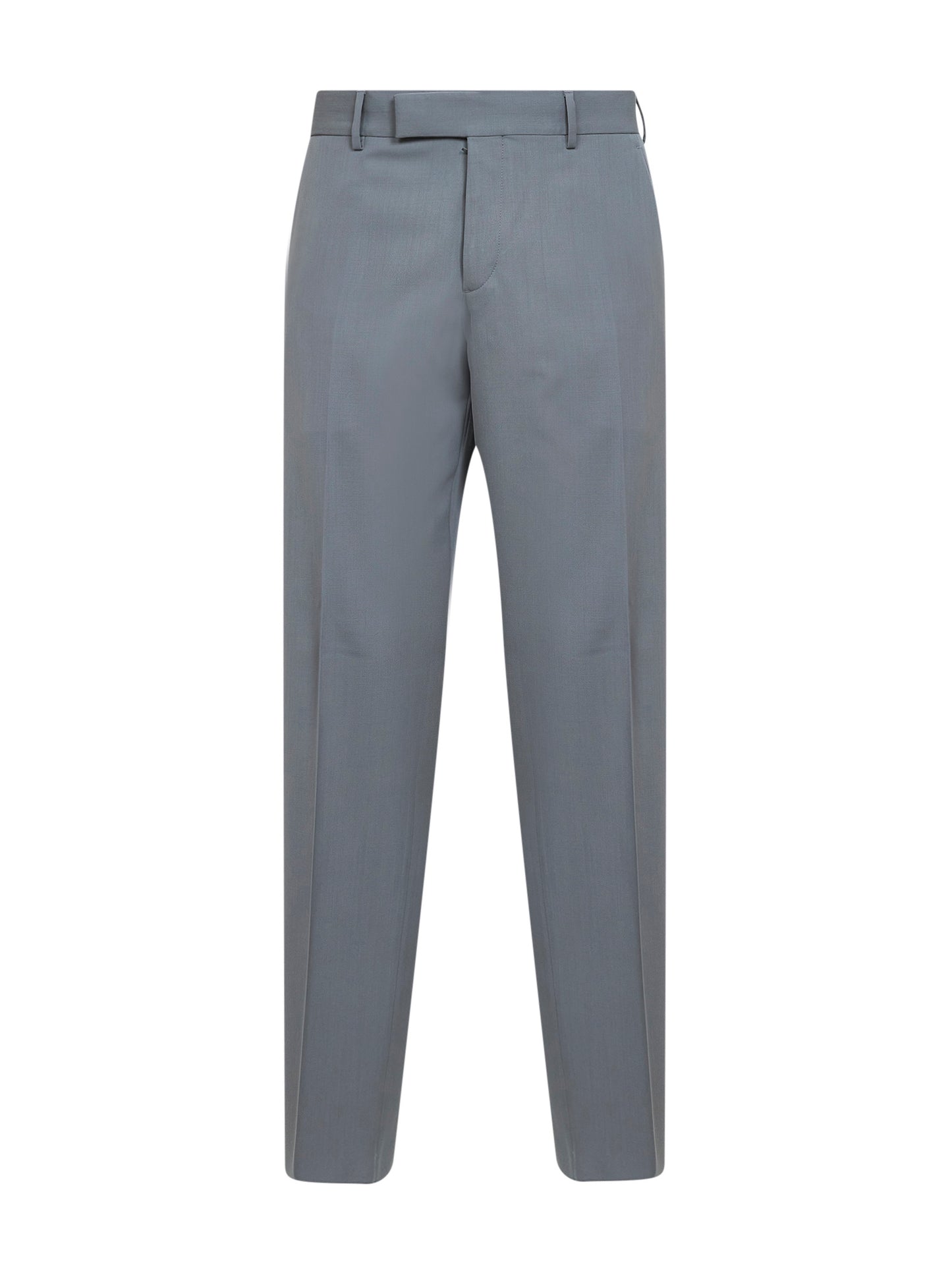 Clay wool gabardine trousers
