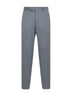 Clay wool gabardine trousers