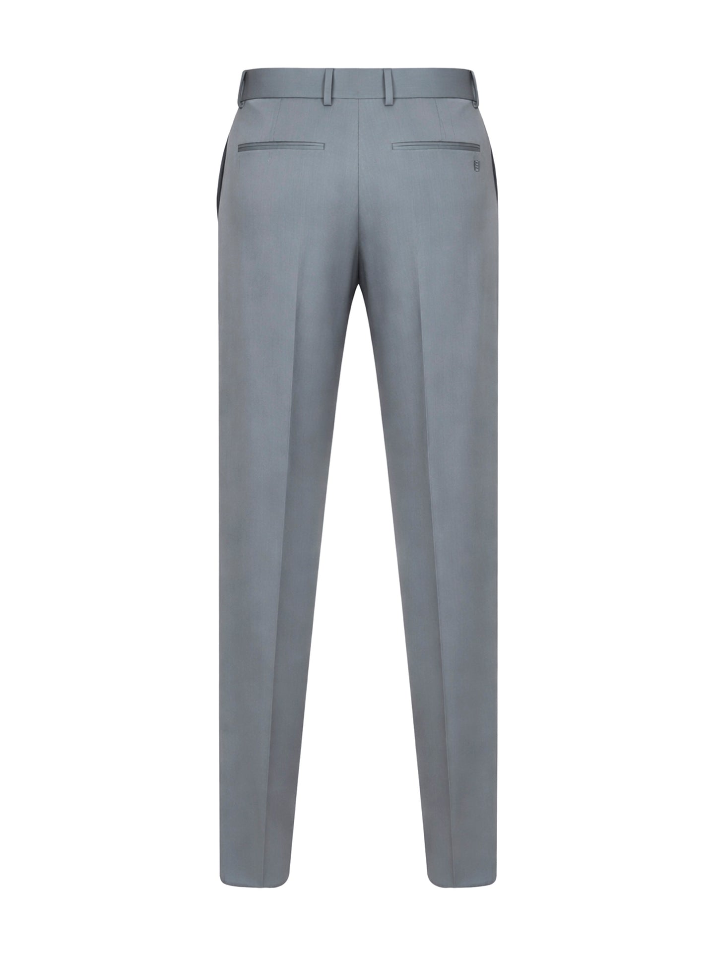 Clay wool gabardine trousers