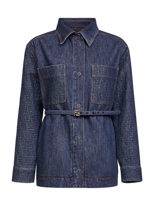 Giacca Go-To Jacket in denim blu scuro