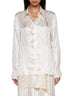 White FF silk shirt