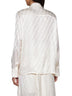 White FF silk shirt