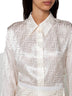 White FF silk shirt