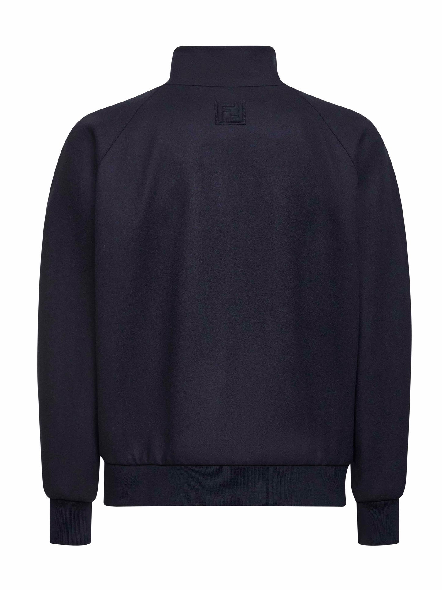 Bomber in cashmere leggero blu