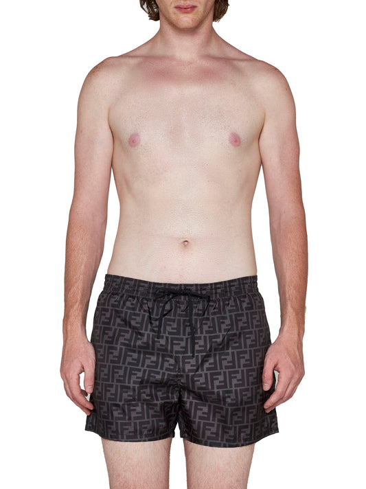 Shorts in nylon neri