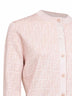 Light pink FF wool cardigan