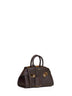 Dark brown Hug XS mini bag