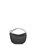Black North-South mini hobo top handle bag