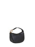 Black North-South mini hobo top handle bag