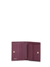 Portafoglio compatto Gancini prugna
