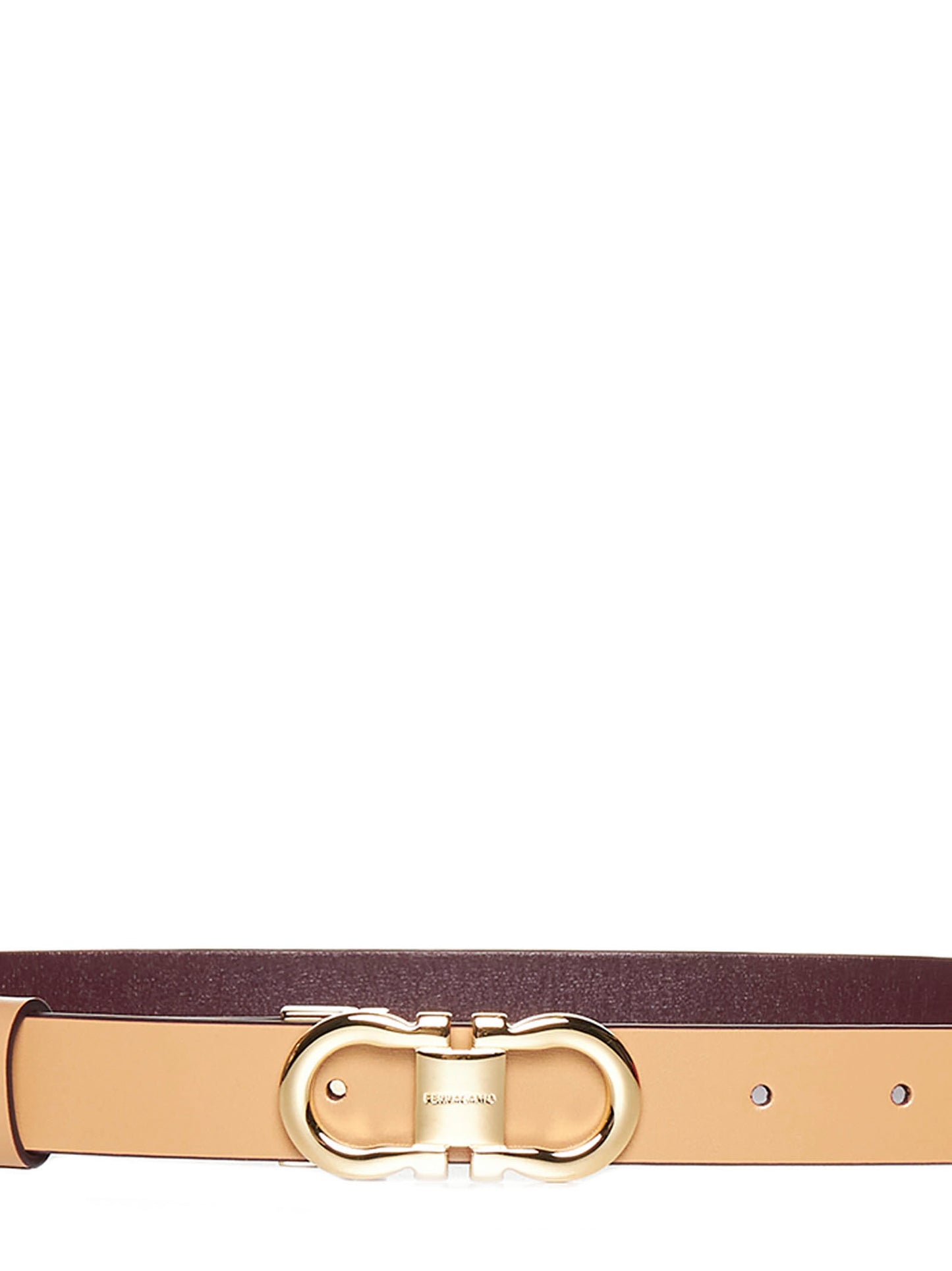 Cintura Gancini reversibile e regolabile