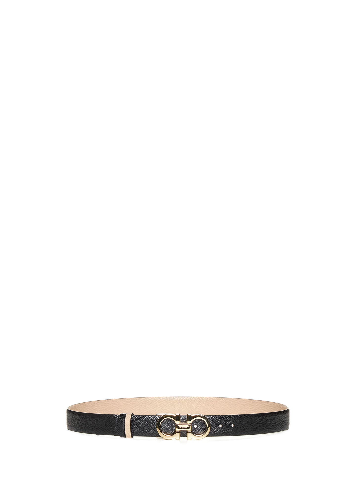 Gancini reversible leather belt by Ferragamo