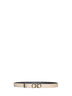 Ferragamo reversible grained leather Gancini belt
