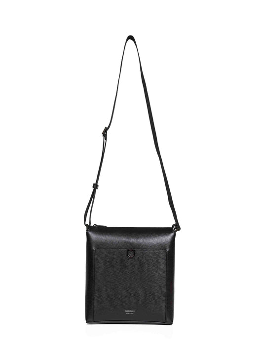 Black Gancini crossbody bag